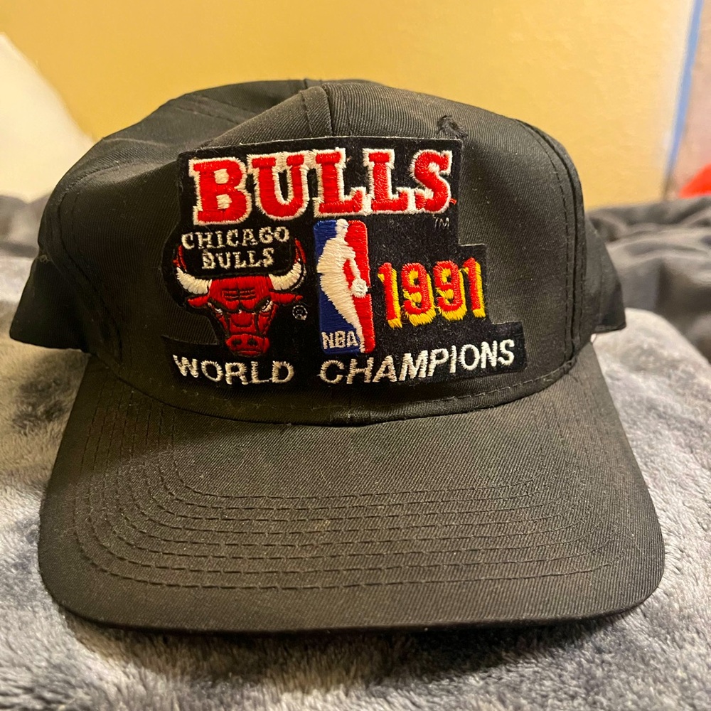 Vintage Hat Chicago Bulls NBA World Champions 1991